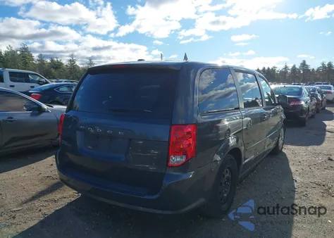 2015 Dodge Grand Caravan Se from USA, damaged, VIN 2C4RDGBGXFR551033